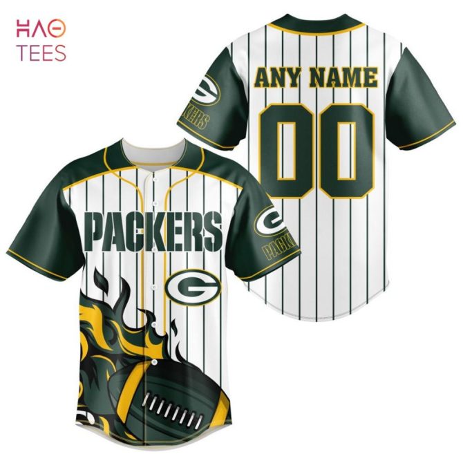 Nfl Green Bay Packers, Specialized Design In Varsity Baseball Jersey Limited Edition