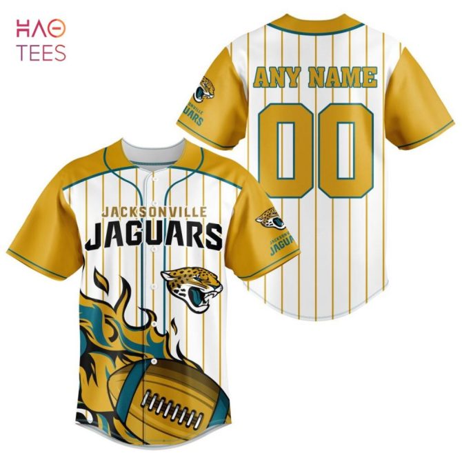 Nfl Jacksonville Jaguars, Specialized Design In Varsity Baseball Jersey Limited Edition