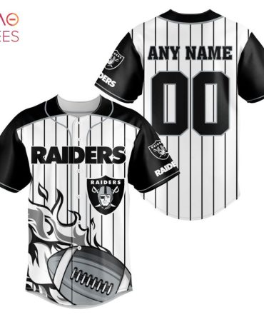 Nfl Las Vegas Raiders, Specialized Design In Varsity Baseball Jersey Limited Edition