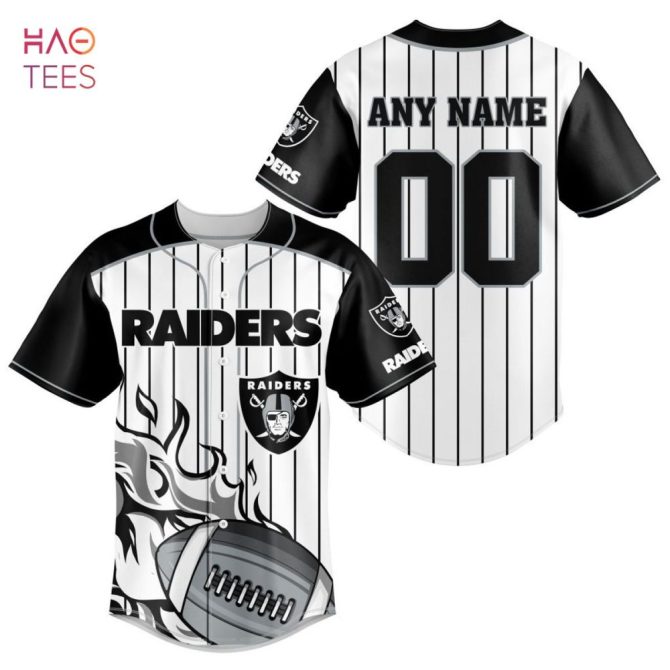 Nfl Las Vegas Raiders, Specialized Design In Varsity Baseball Jersey Limited Edition