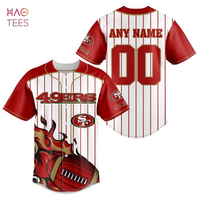 Nfl San Francisco 49Ers, Specialized Design In Varsity Baseball Jersey Limited Edition