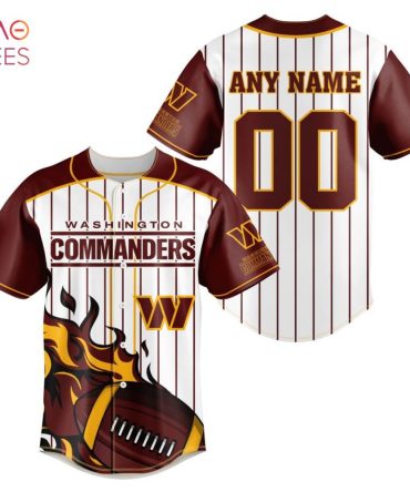 Nfl Washington Football Team, Specialized Design In Varsity Baseball Jersey Limited Edition