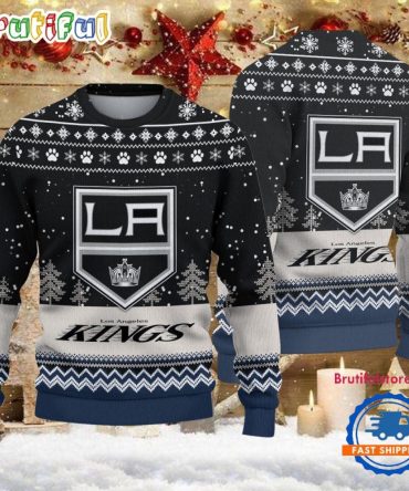 Nhl Los Angeles Kings Hockey Team Design New Ugly Christmas Sweater