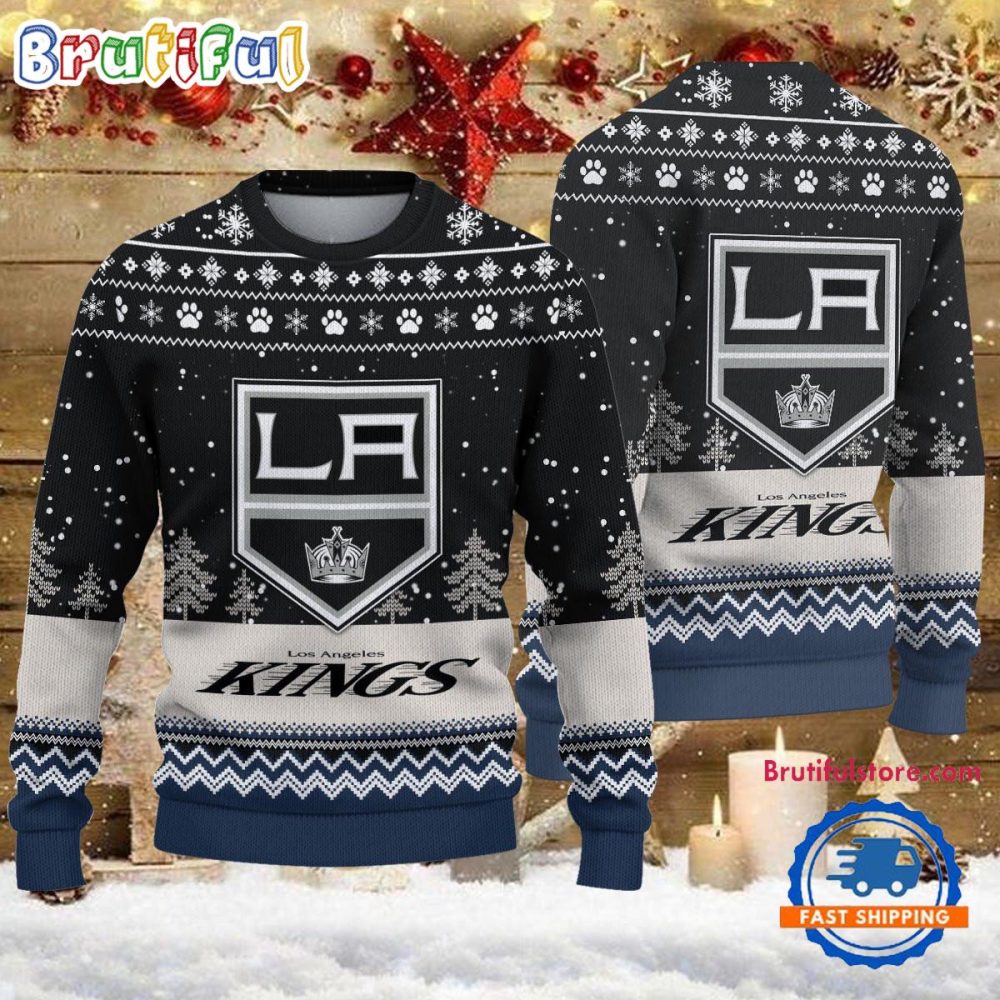 Nhl Los Angeles Kings Hockey Team Design New Ugly Christmas Sweater