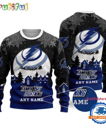 Nhl Tampa Bay Lightning Hockey Litmited Christmas Ugly Sweater