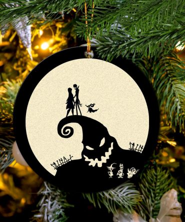 Nightmare Before Christmas Ceramic Ornament Perfect Gift For Holiday