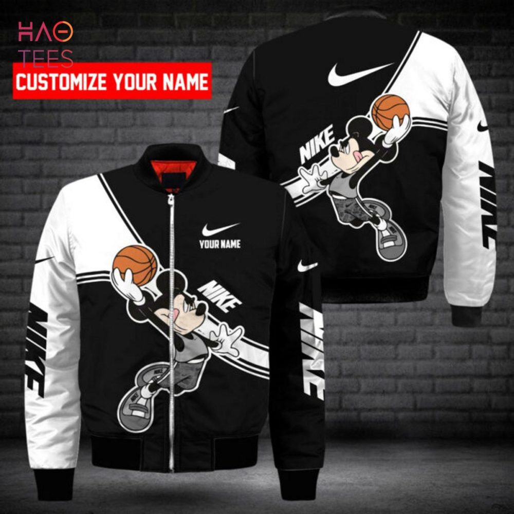 Customizable Nike Mickey Basketball Jacket - Personalize Your Style Now! - Image 2