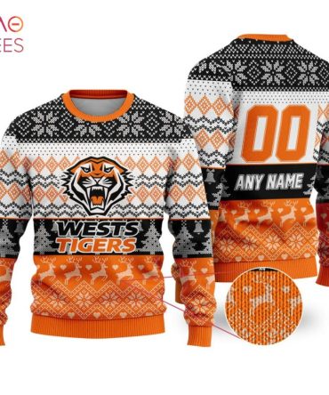 Nrl Wests Tigers Special Ugly Christmas Ugly Christmas Sweater