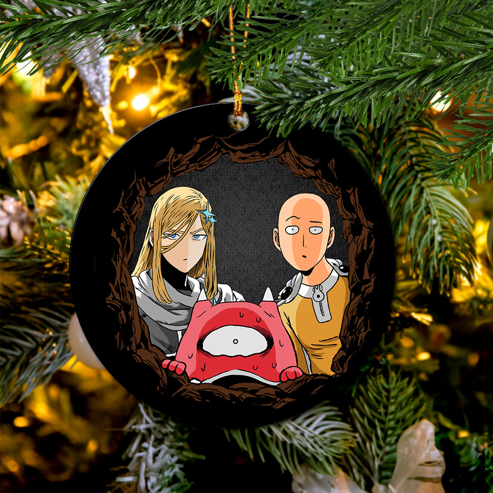 One Punch Man Ceramic Ornament Perfect Gift For Holiday