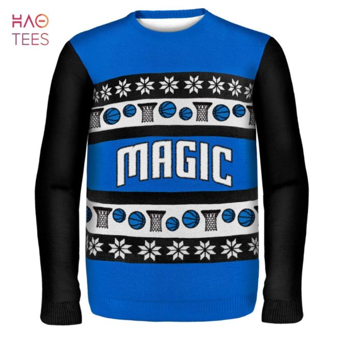Best Orlando Magic Nba Ugly Christmas Sweater Wordmark
