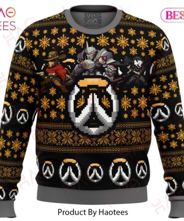 Overwatch Symbol Ugly Christmas Holiday Sweater