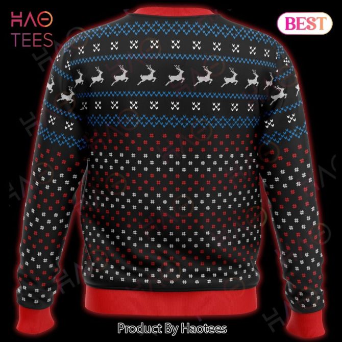 Bold Eagle Ugly Christmas Sweater – Festive Knit For Holiday Cheer - Image 2