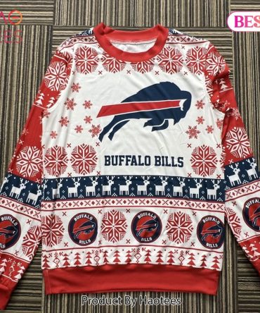 Buffalo Bills Ugly Christmas Sweater - Festive Nfl Holiday Pullover For Fans
