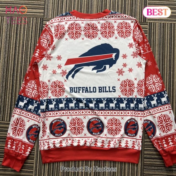 Buffalo Bills Ugly Christmas Sweater - Festive Nfl Holiday Pullover For Fans - Image 2