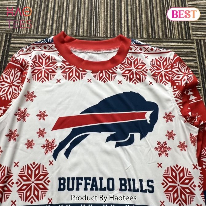 Buffalo Bills Ugly Christmas Sweater - Festive Nfl Holiday Pullover For Fans - Image 5