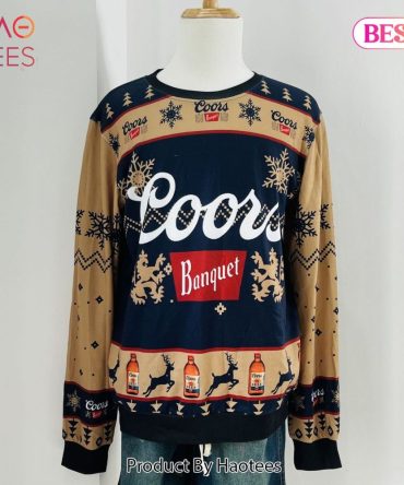 Coors Banquet Holiday Sweater - Festive Design, Perfect Gift For Beer Lovers!