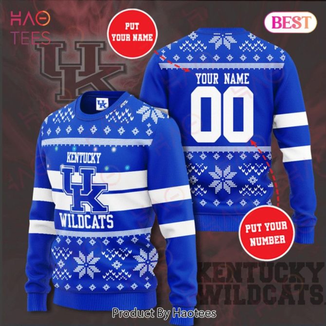 Personalized Kw Christmas Ugly Christmas Sweater