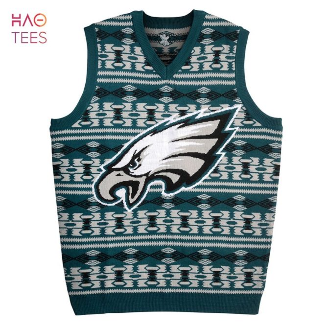Best Philadelphia Eagles Aztec Nfl Ugly Christmas Sweater Vest