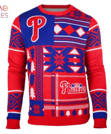 Best Philadelphia Phillies Patches Mlb Ugly Christmas Sweater