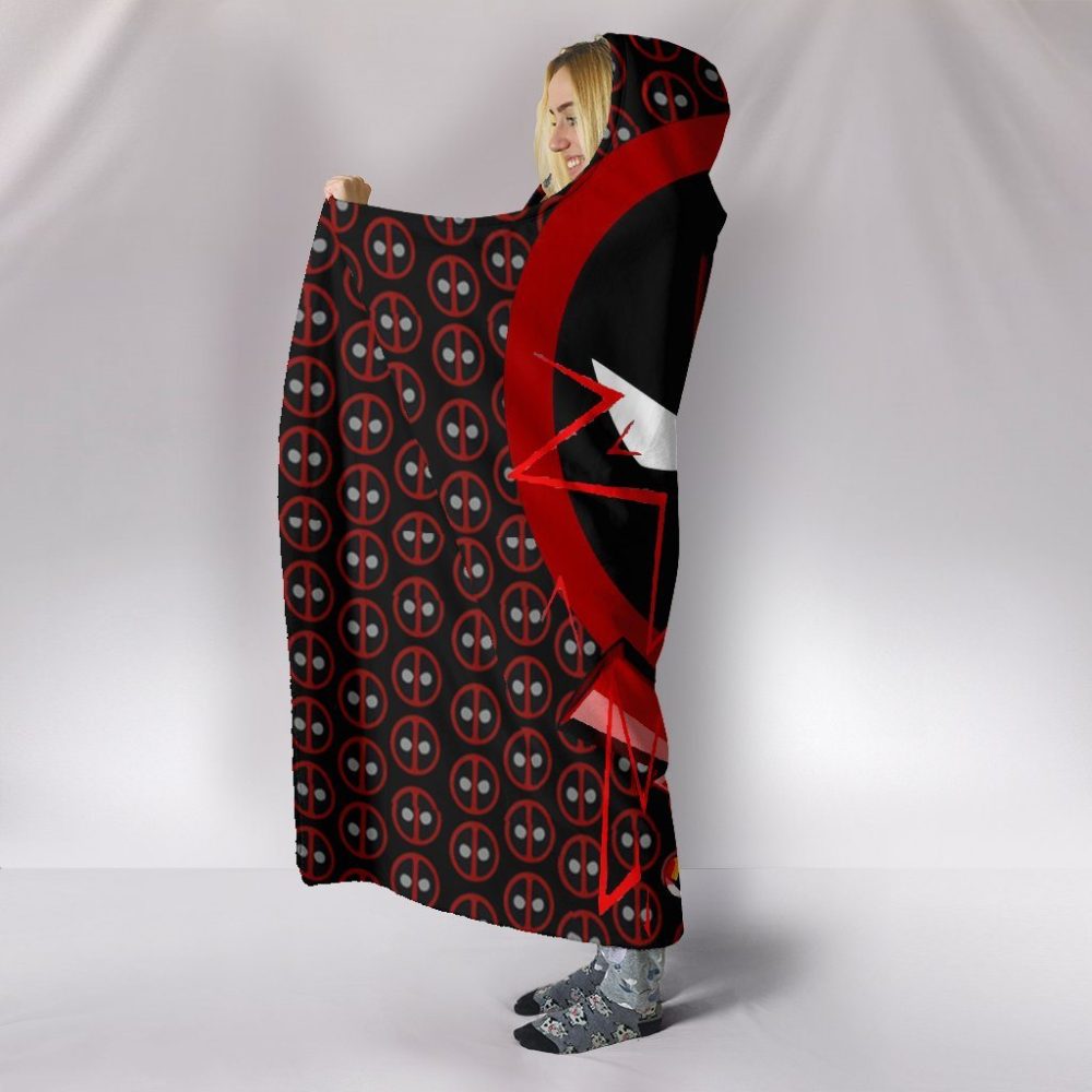 Pikachu Deadpool Pokemon Hooded Blanket - Image 4