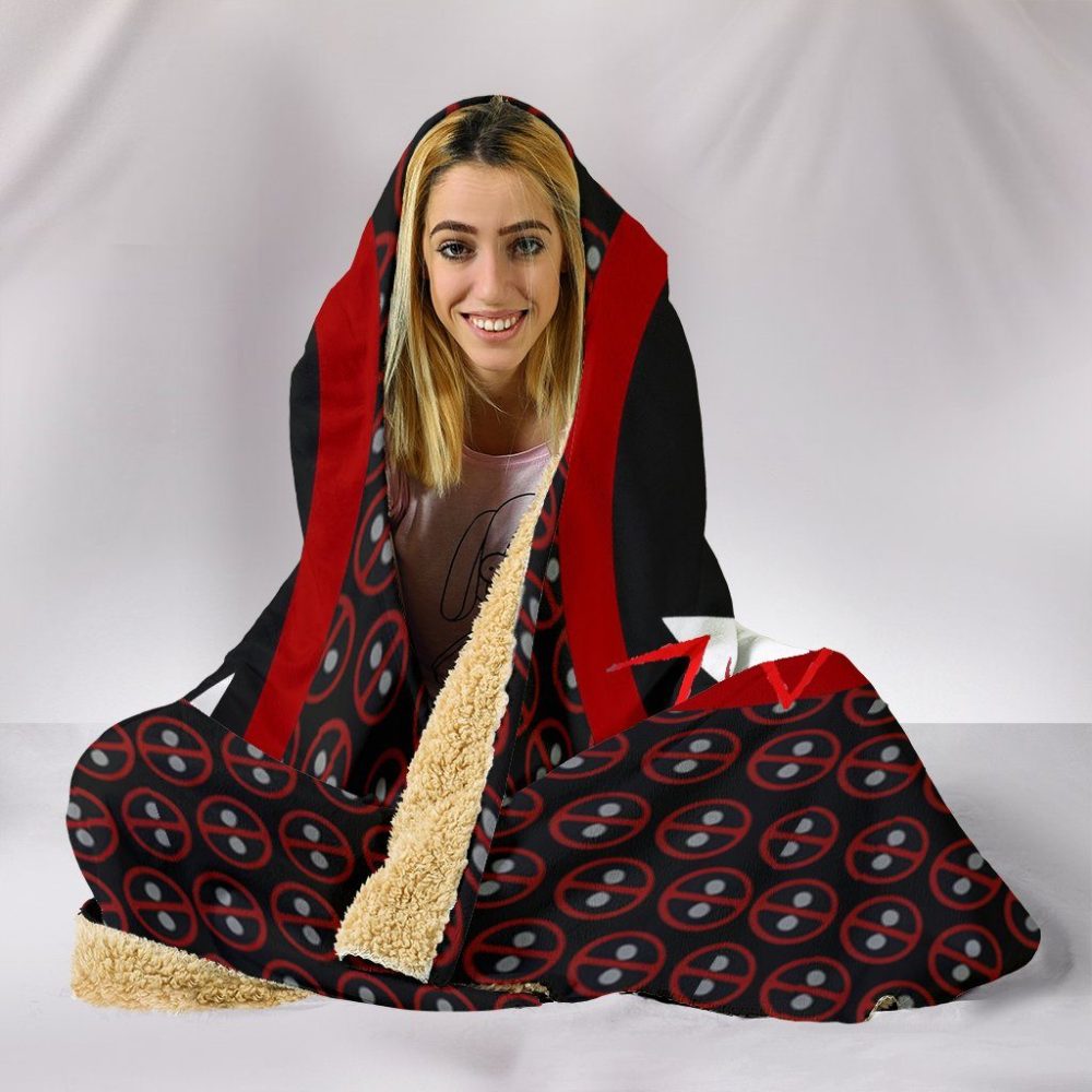 Pikachu Deadpool Pokemon Hooded Blanket - Image 5