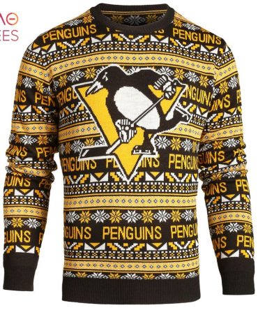 Best Pittsburgh Penguins Nhl Aztec Ugly Crew Neck Ugly Christmas Sweaters By Forever Collectibles