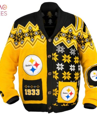 Best Pittsburgh Steelers Nfl Ugly Christmas Sweater Cardigan