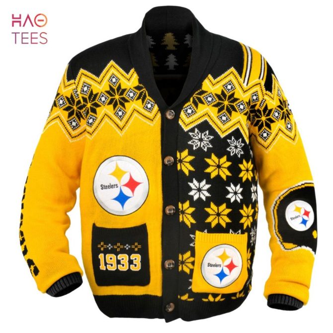 Best Pittsburgh Steelers Nfl Ugly Christmas Sweater Cardigan