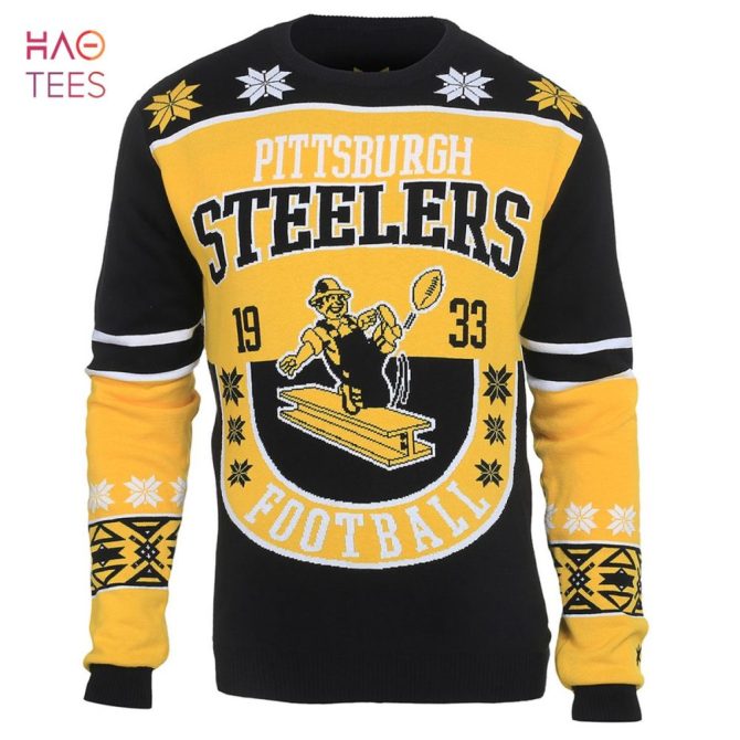 Best Pittsburgh Steelers Retro Cotton Ugly Christmas Sweater