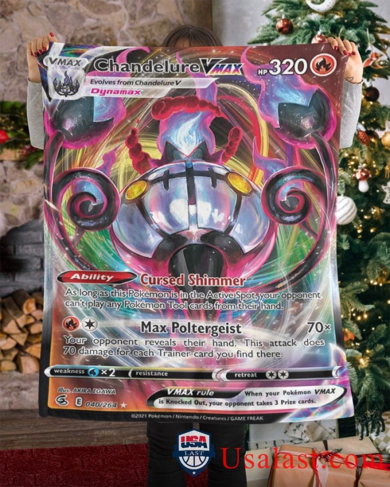 Epic Chandelure Vmax Jumbo Pokémon Card – Perfect For Collectors & Fans!