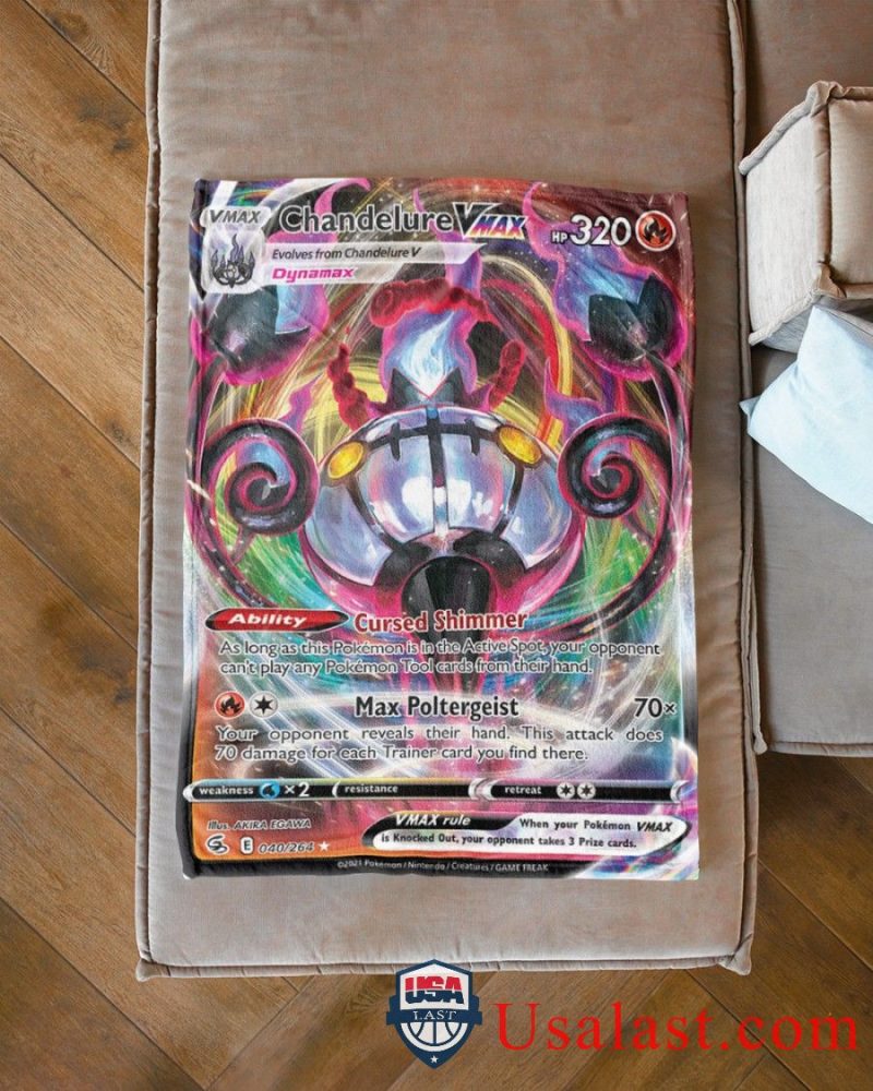 Epic Chandelure Vmax Jumbo Pokémon Card – Perfect For Collectors & Fans! - Image 3