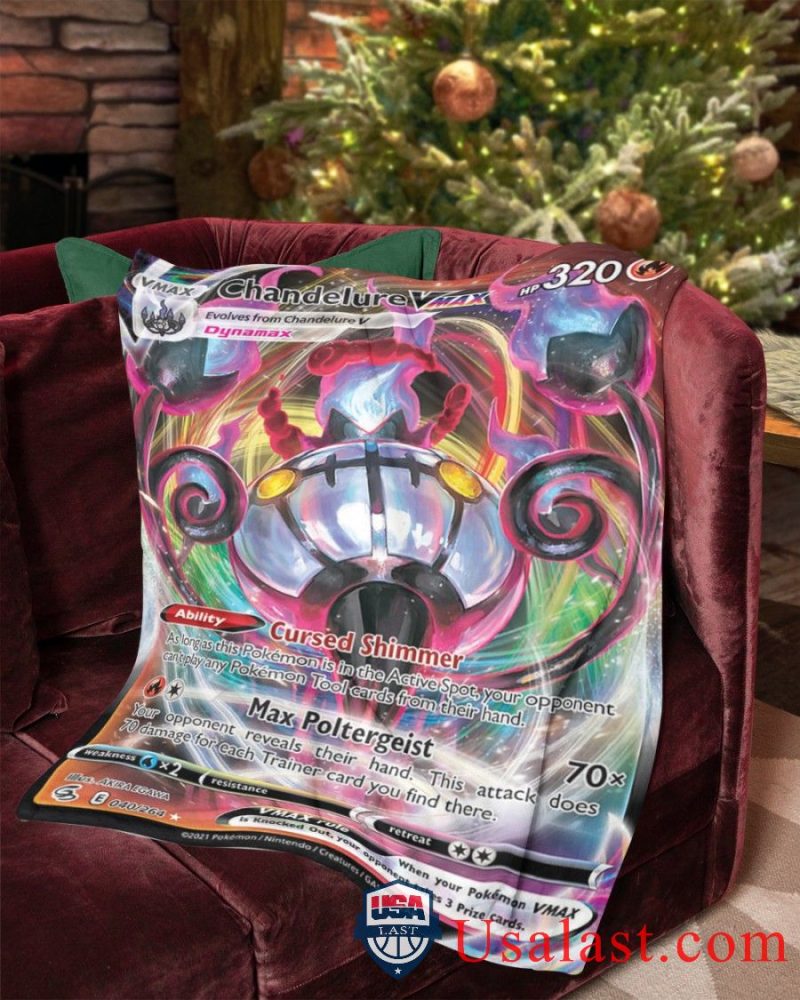 Epic Chandelure Vmax Jumbo Pokémon Card – Perfect For Collectors & Fans! - Image 2
