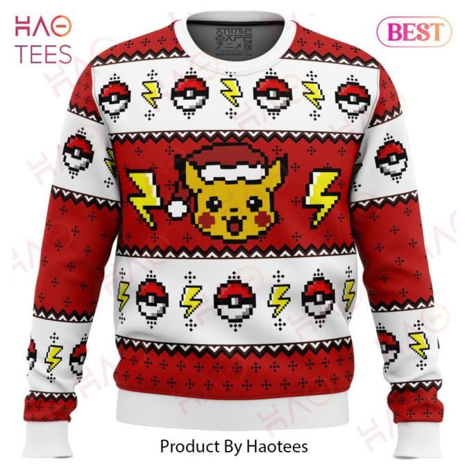 Cozy Pikachu Holiday Sweater – Festive Pokémon Design, Perfect Gift!
