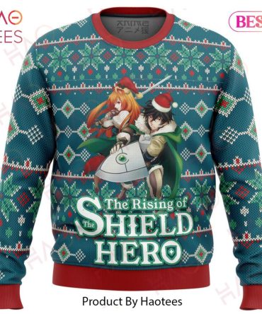 Cozy 'Rising Of The Shield Hero' Christmas Sweater - Perfect Anime Gift!