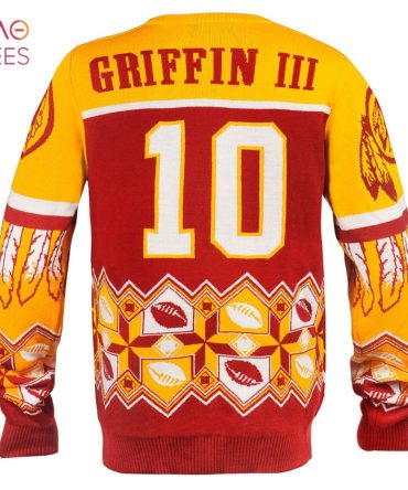 Best Robert Griffin Iii Washington Redskins Nfl Ugly Player Ugly Christmas Sweater