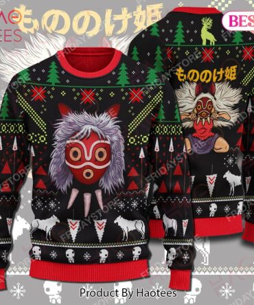 Cozy Anime-Inspired Ugly Christmas Sweater – Perfect Holiday Gift!