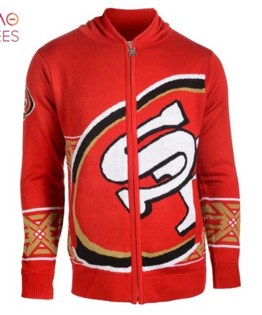 Best San Francisco 49Ers Nfl Full Zip Hooded Ugly Christmas Sweater