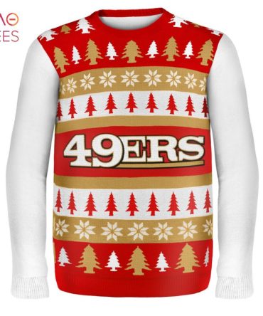 Best San Francisco 49Ers_ San Francisco 49Ers Nfl Ugly Christmas Sweater Wordmark