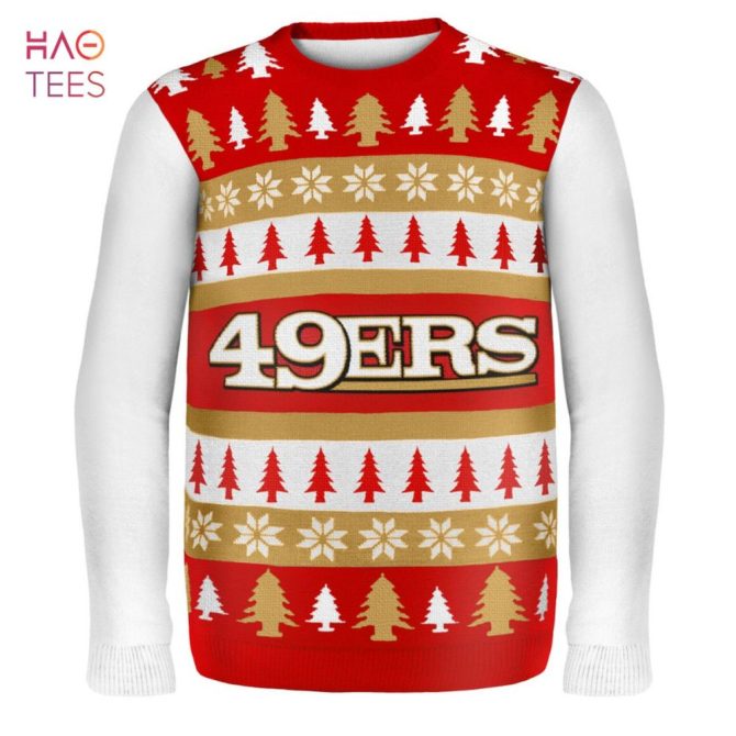 Best San Francisco 49Ers_ San Francisco 49Ers Nfl Ugly Christmas Sweater Wordmark