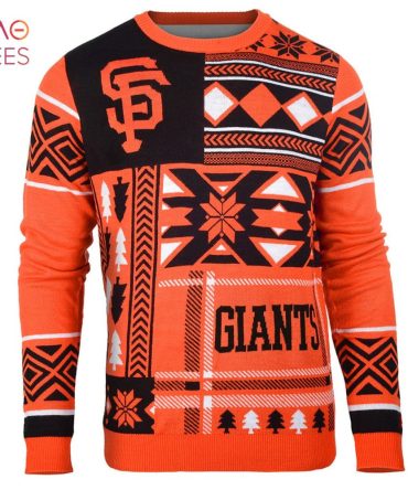 Best San Francisco Giants Patches Mlb Ugly Christmas Sweater