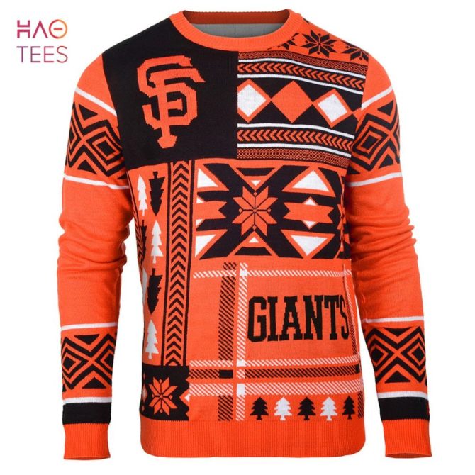 Best San Francisco Giants Patches Mlb Ugly Christmas Sweater