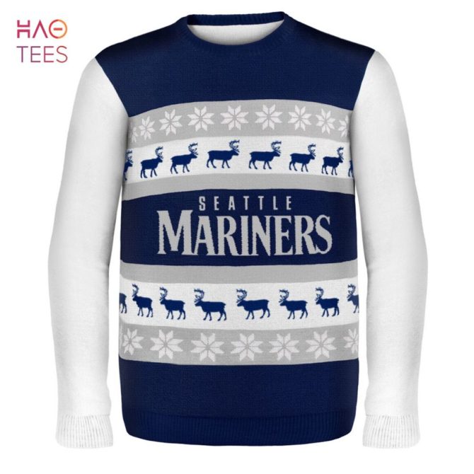 Best Seattle Mariners Mlb Ugly Christmas Sweater Wordmark