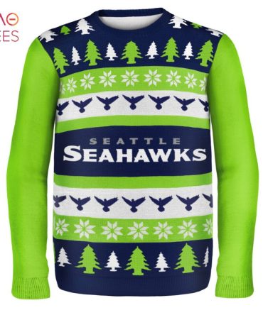 Best Seattle Seahawks_ Seattle Seahawks Nfl Ugly Christmas Sweater Wordmark
