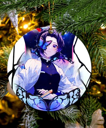 Shinobu Sky Butterfly Ceramic Ornament Perfect Gift For Holiday