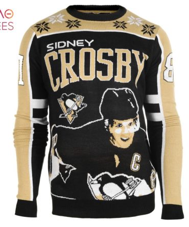 Best Sidney Crosby 87 Pittsburgh Penguins Nhl Player Ugly Christmas Sweater