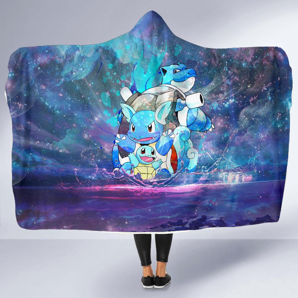 Squirtle Splash Pokemon Hooded Blanket - Image 5