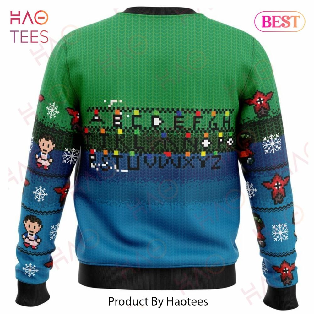 Stranger Things Retro Ugly Christmas Ugly Christmas Sweater - Festive & Cozy Fan Apparel - Image 3