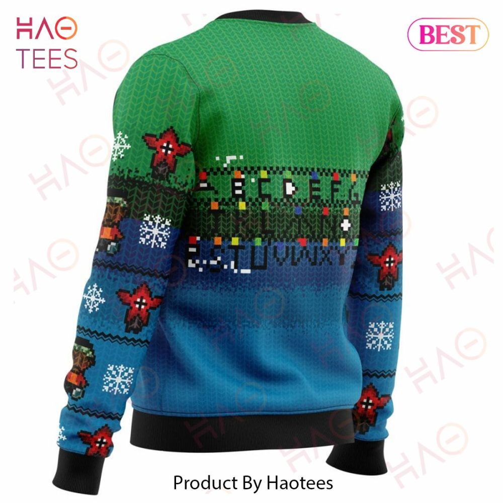 Stranger Things Retro Ugly Christmas Ugly Christmas Sweater - Festive & Cozy Fan Apparel - Image 4