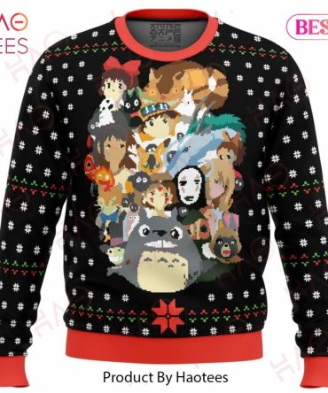 Cozy Anime-Inspired Holiday Sweater - Perfect Gift For Studio Fans!