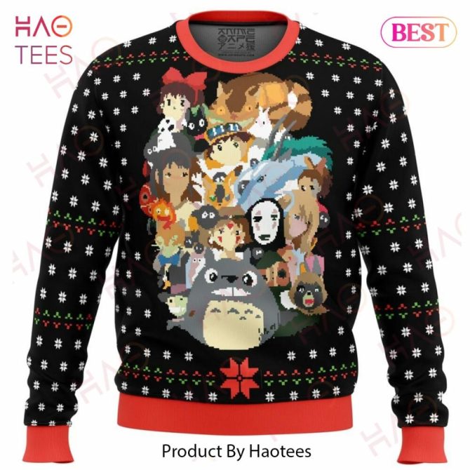 Cozy Anime-Inspired Holiday Sweater - Perfect Gift For Studio Fans!
